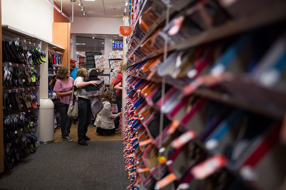 payless shoes mall